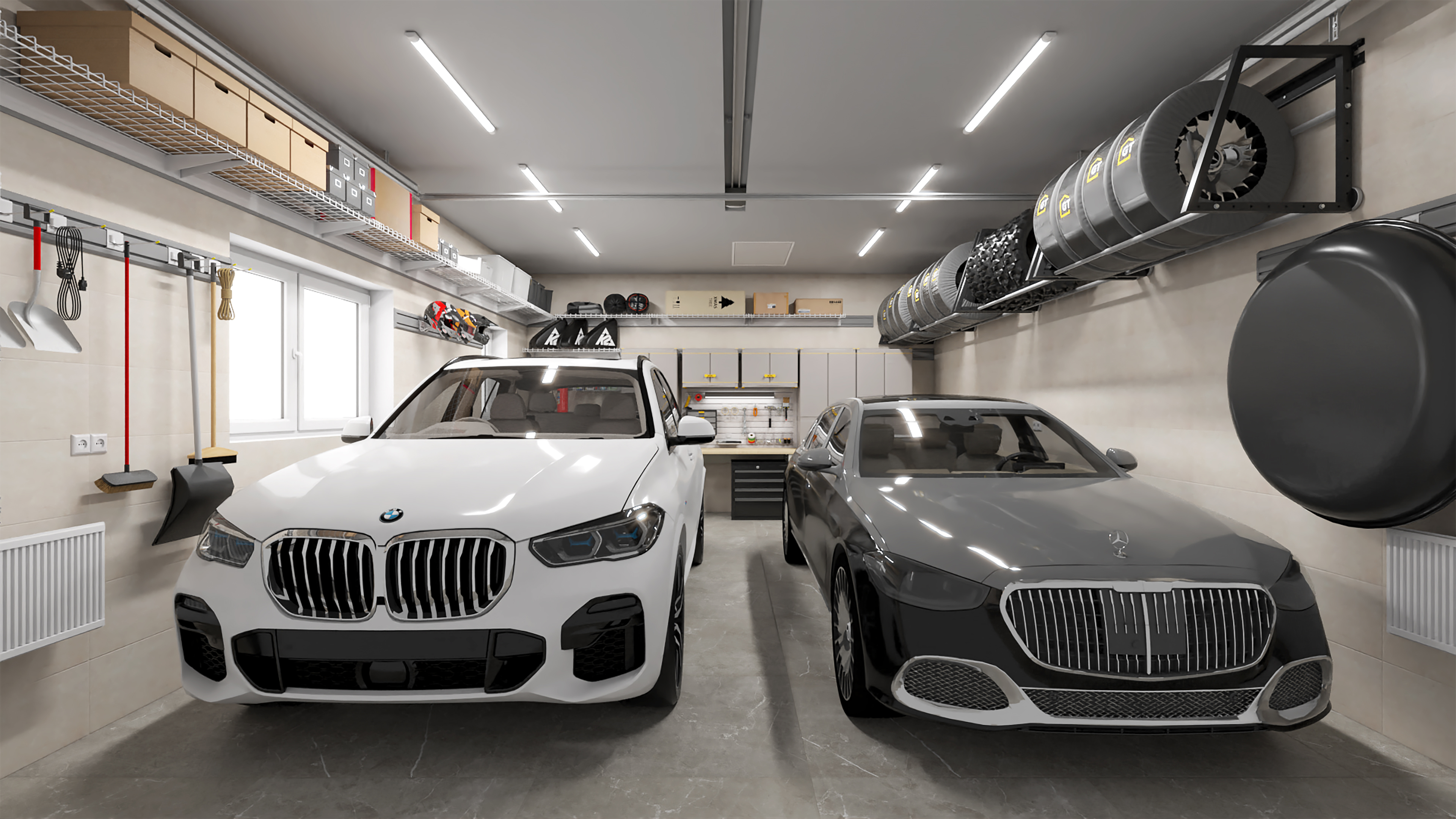 Дизайн | Обустроенный гараж вместо подарка